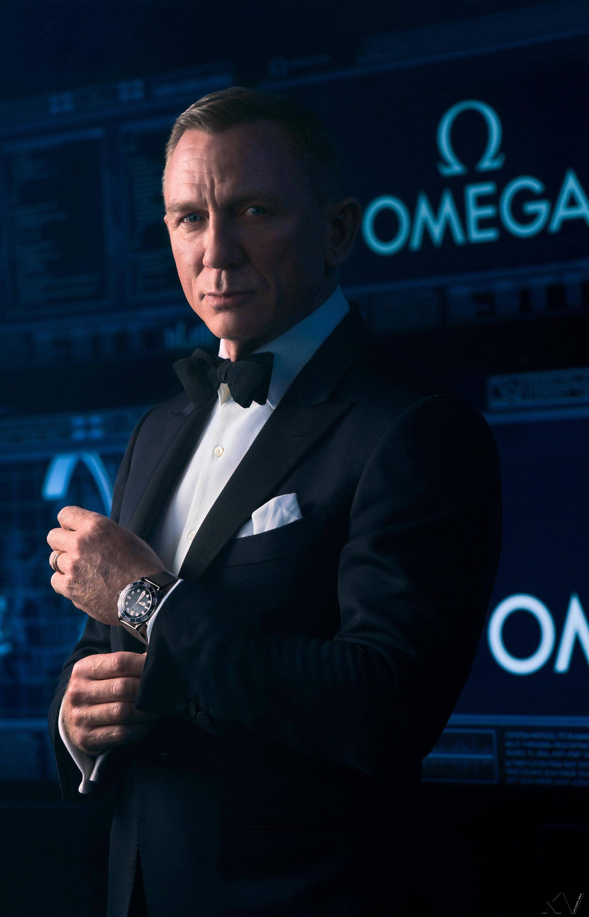 007电影上映60周年欧米茄纪念表助阵　经典开场庞德剪影跃上表背 奢侈品牌 图1张